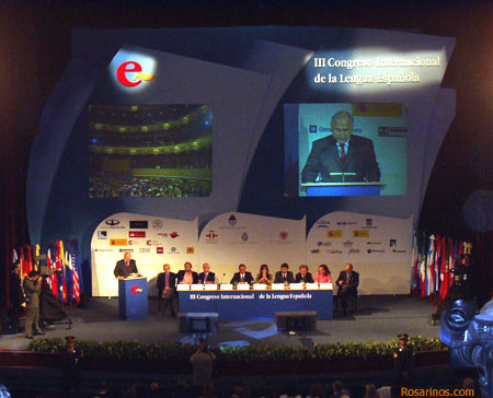 Nuestro Intendente durante su discurso en el acto de clausura del III Congreso.