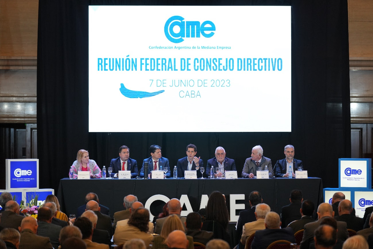 En CAME, Wado de Pedro inst&oacute; a los empresarios a pensar un modelo productivo