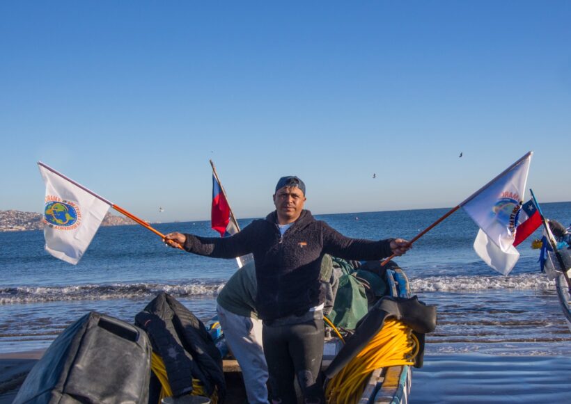 Chile: Caleta Peñuelas de Coquimbo, adhieren a la Tercera Marcha Mundial por la paz y la Noviolencia