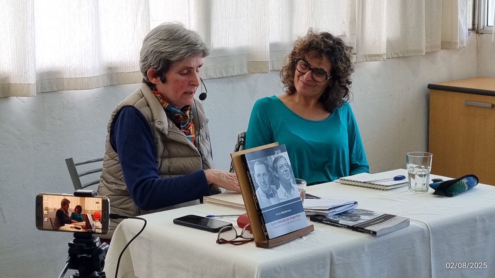De Perón a Silo: La NoViolencia en Argentina. Miriam Barberena presentó su obra el Parque de Estudio y Reflexión Carcarañá