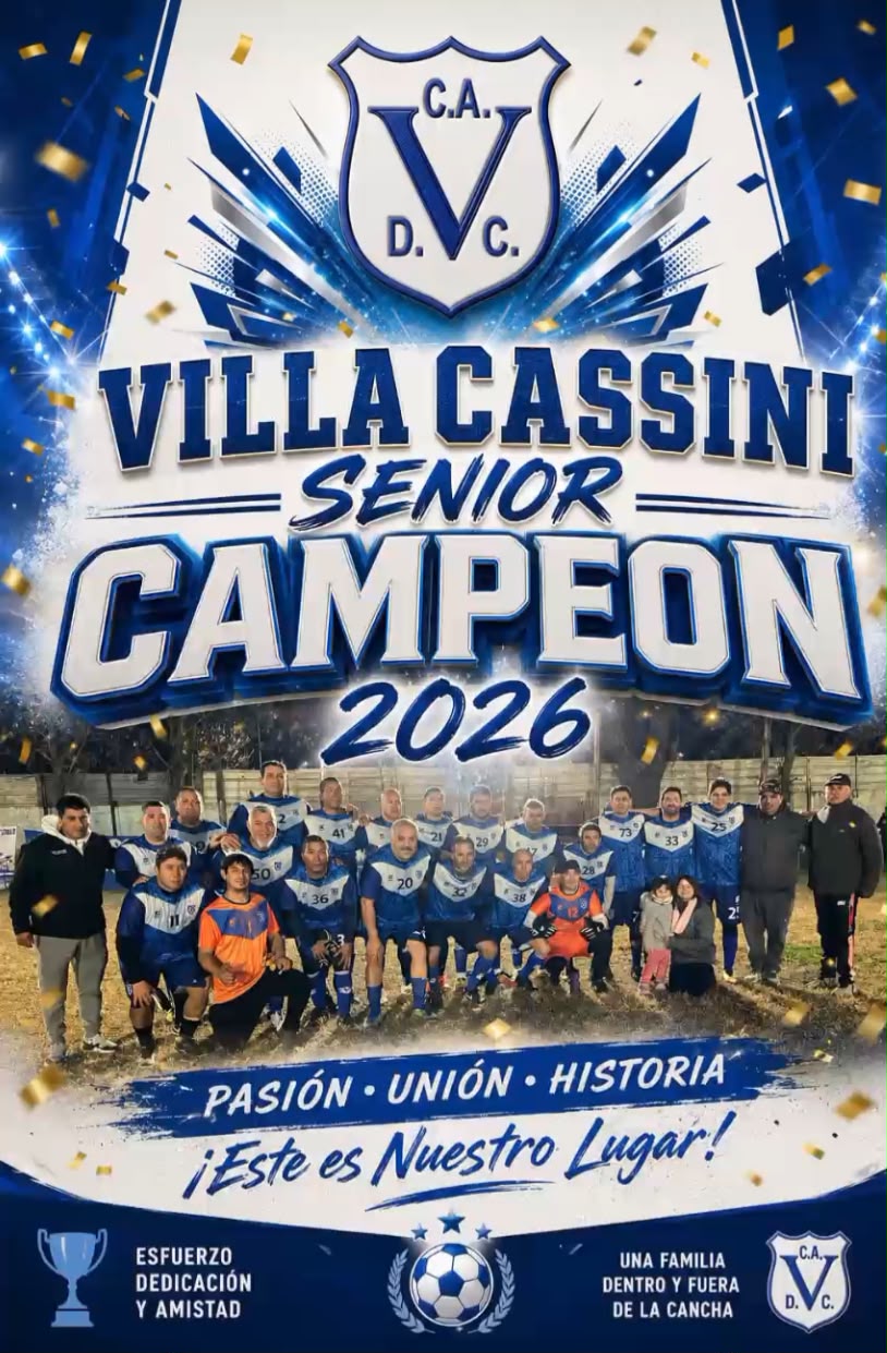 Villa Cassini se coronó campeón del torneo senior de la Liga Sanlorencina