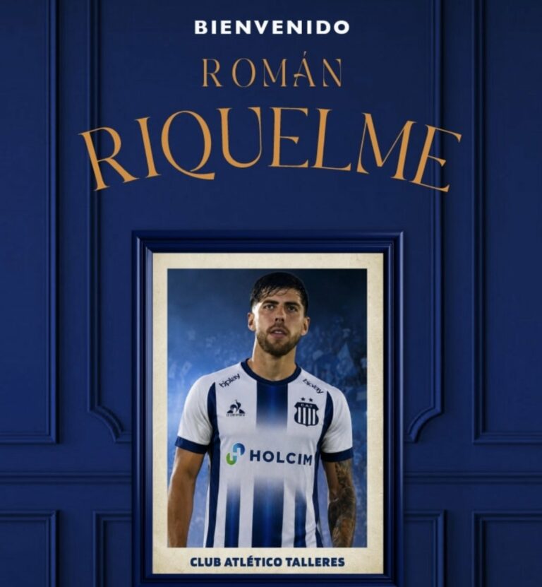 El sanlorencino Román Riquelme es nuevo refuerzo de Talleres de Córdoba