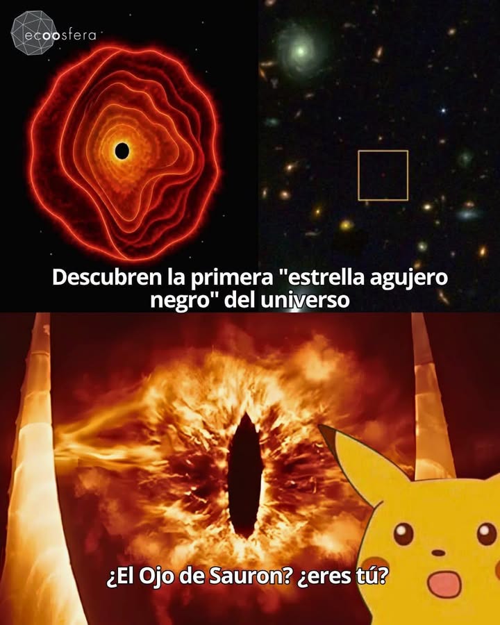 El James Webb halló un objeto que parece estrella pero podría ser agujero negro
