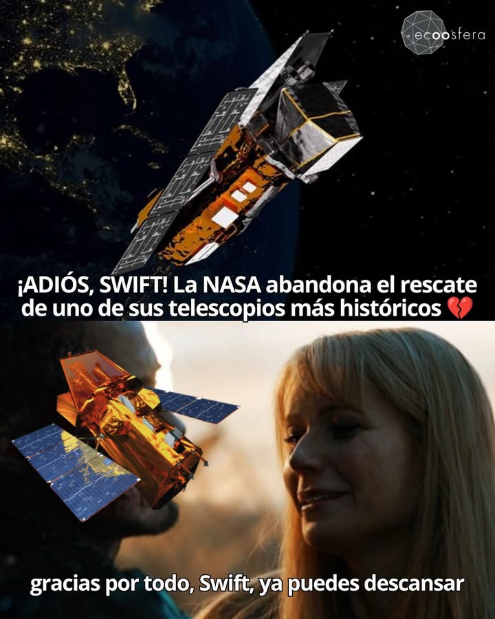 El telescopio Swift de la NASA llega a su fin después de 20 años