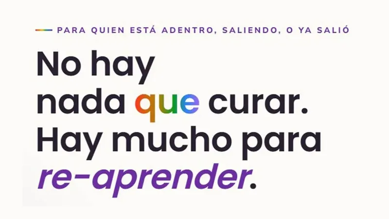 Terapias de conversión: sobrevivientes denuncian abusos y lanzan una plataforma web de contención