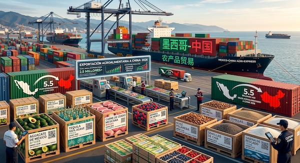 México y China en pro de profundizar su relación bilateral en comercio agroalimentario e intercambio tecnológico