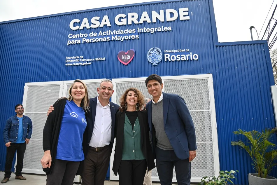 El municipio inauguró Casa Grande, un espacio para cuidar, acompañar y construir comunidad