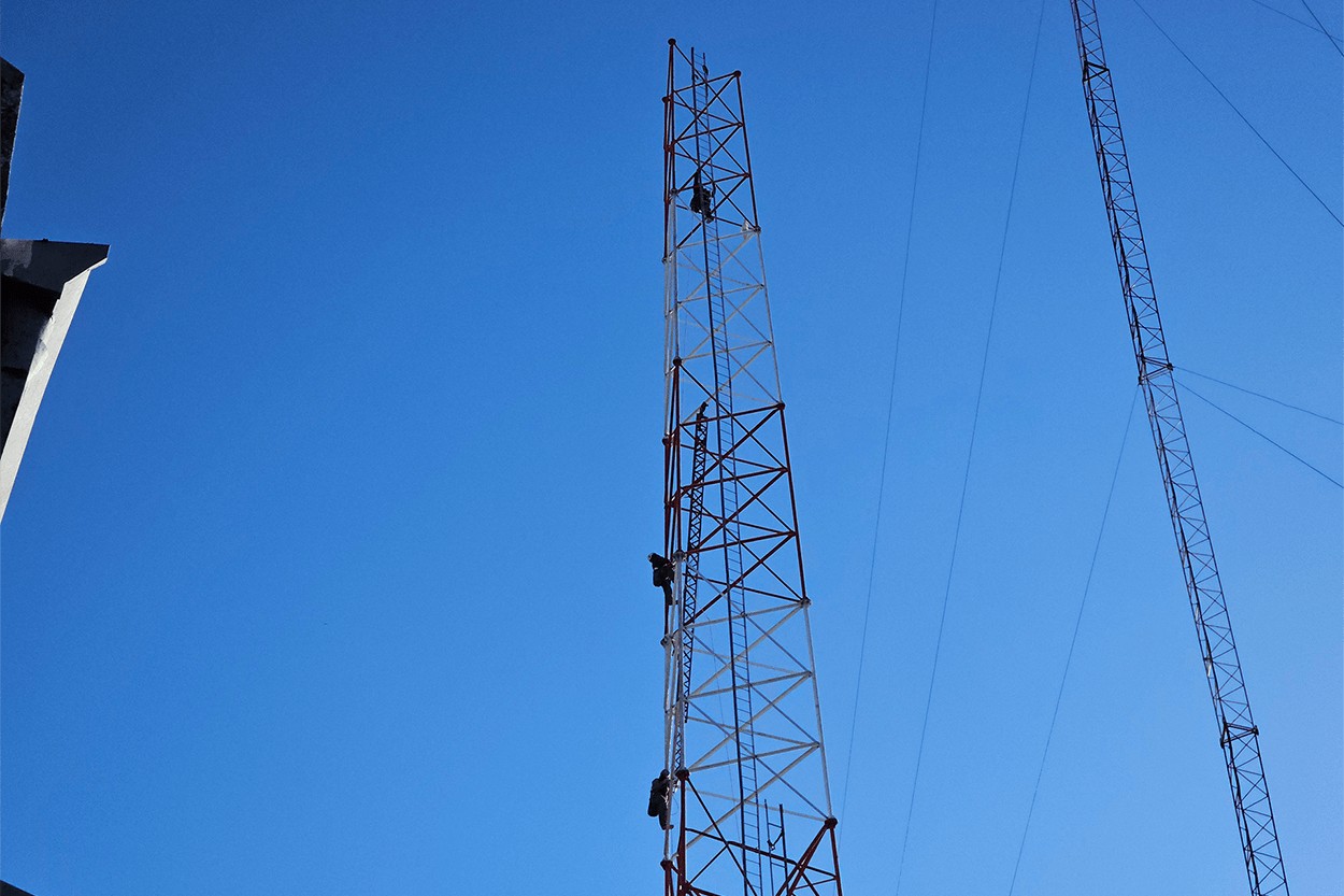 San Lorenzo suma una torre de monitoreo de 75 metros para reforzar la seguridad y el control en el río Paraná