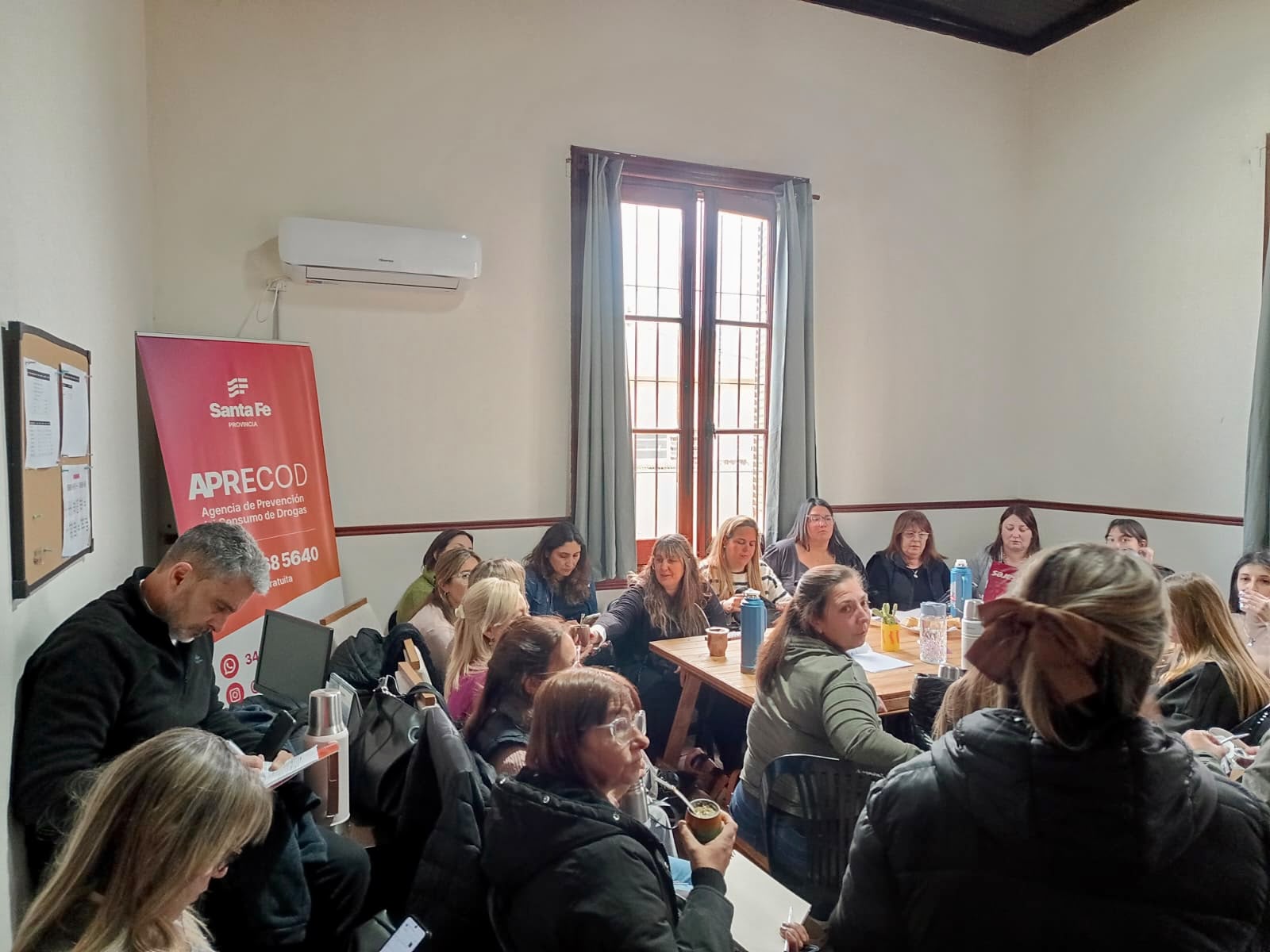 El equipo de Desarrollo Social participó de una jornada de capacitación y recorrido institucional en Roldán.