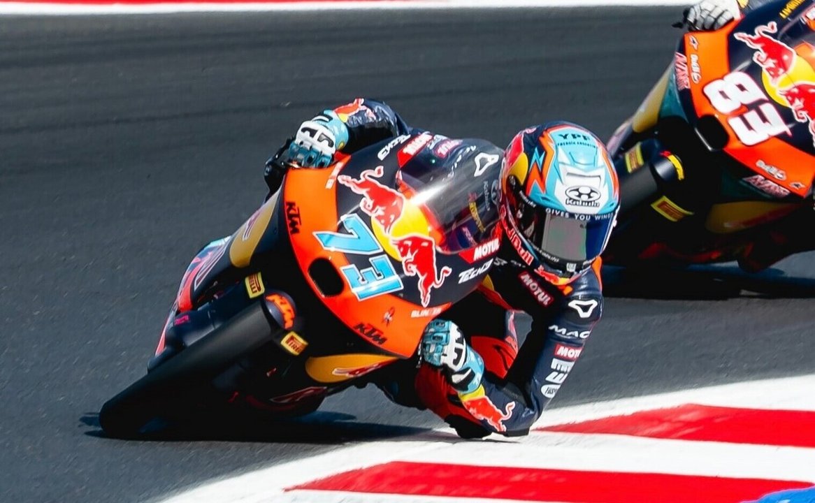Gran actuación de los argentinos en Moto3: Perrone quinto y Morelli noveno en el GP de San Marino