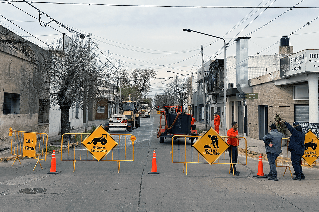 San Lorenzo pone en marcha una gran obra vial: reasfaltará 25 cuadras en el corazón de la ciudad